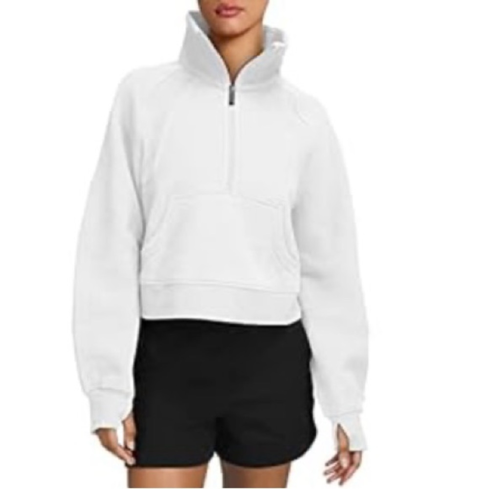 Women’s fleece lined sweatshirt hoodie sport athletic zipper NEW